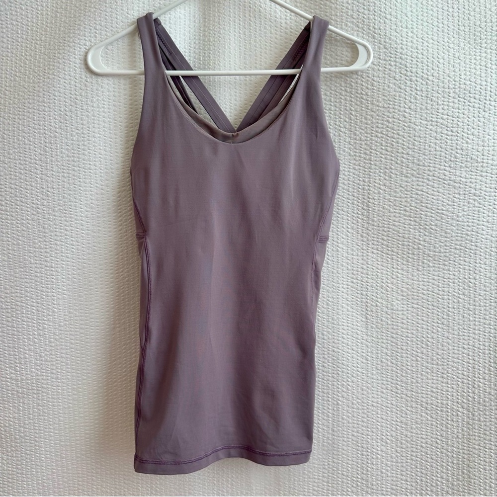 lululemon athletica Mauve Purple Double-Strap Tank Top